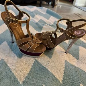 YSL Tribute sandals 38.5